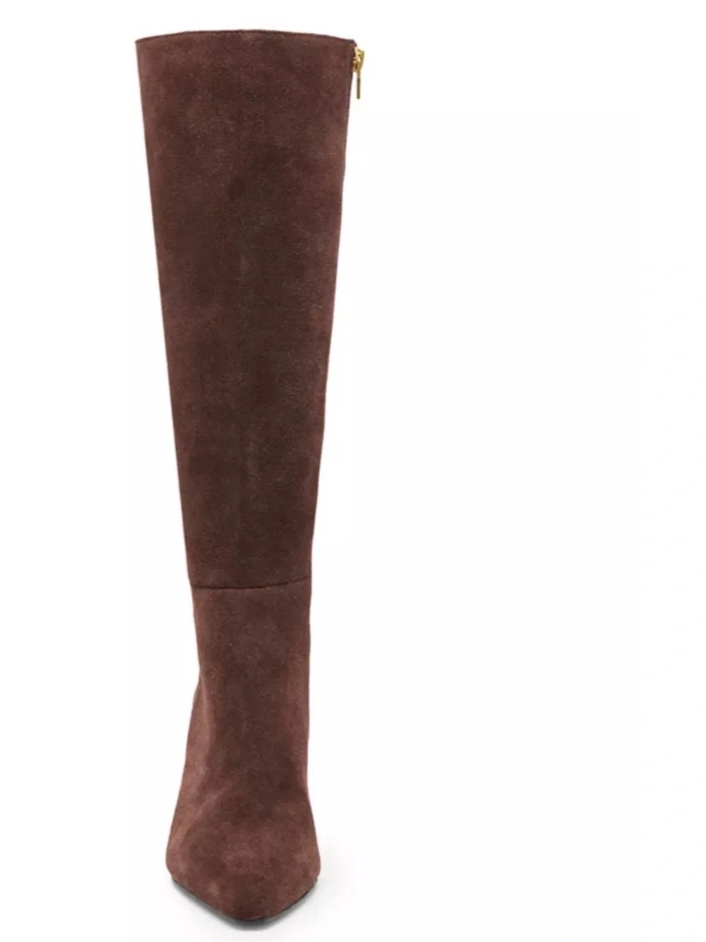 Dolce Vita Brown Suede Over-the-Knee Block Heel Boot